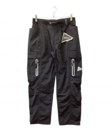 GRAMICCI×and wander（グラミチ×アンドワンダー）の古着「Patchwork Wind Pant」｜ブラック