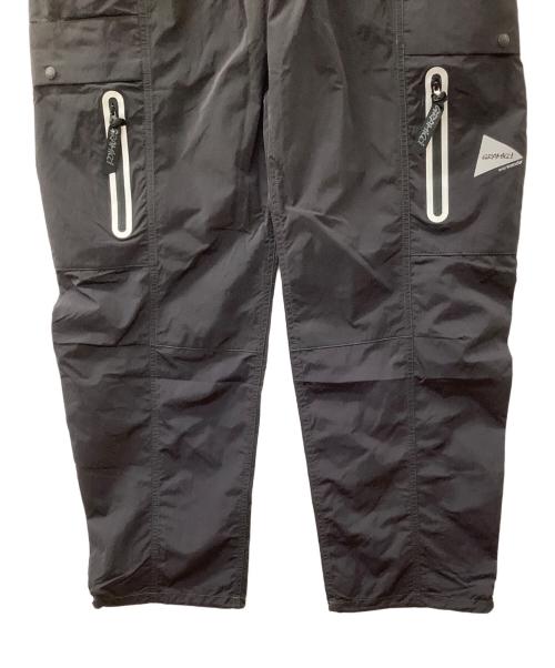 GRAMICCI（グラミチ）GRAMICCI (グラミチ) and wander (アンドワンダー) Patchwork Wind Pant ブラック サイズ:L 未使用品の古着・服飾アイテム