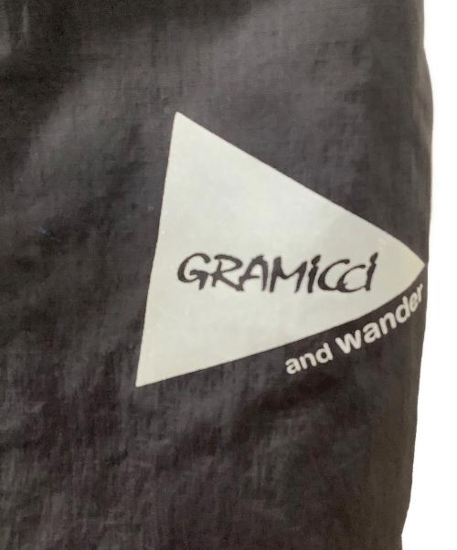GRAMICCI（グラミチ）GRAMICCI (グラミチ) and wander (アンドワンダー) Patchwork Wind Pant ブラック サイズ:L 未使用品の古着・服飾アイテム