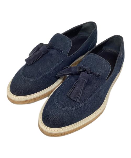LOUIS VUITTON（ルイ ヴィトン）LOUIS VUITTON (ルイ ヴィトン) ローファースニーカー ネイビー サイズ:6 1/2の古着・服飾アイテム