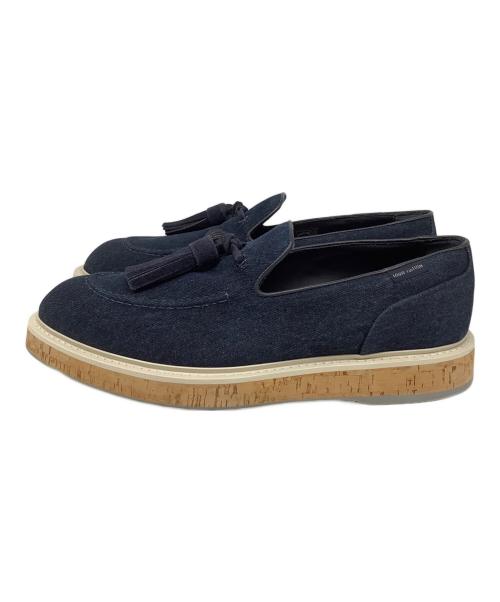 LOUIS VUITTON（ルイ ヴィトン）LOUIS VUITTON (ルイ ヴィトン) ローファースニーカー ネイビー サイズ:6 1/2の古着・服飾アイテム