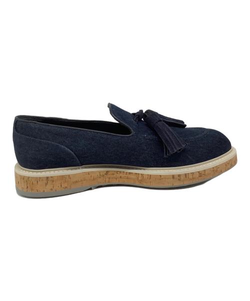 LOUIS VUITTON（ルイ ヴィトン）LOUIS VUITTON (ルイ ヴィトン) ローファースニーカー ネイビー サイズ:6 1/2の古着・服飾アイテム