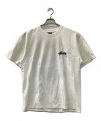 stussyステューシー）の古着「PLUSH TEE」｜ホワイト
