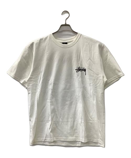stussy（ステューシー）stussy (ステューシー) PLUSH TEE ホワイト サイズ:L 未使用品の古着・服飾アイテム