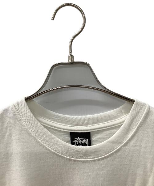 stussy（ステューシー）stussy (ステューシー) PLUSH TEE ホワイト サイズ:L 未使用品の古着・服飾アイテム