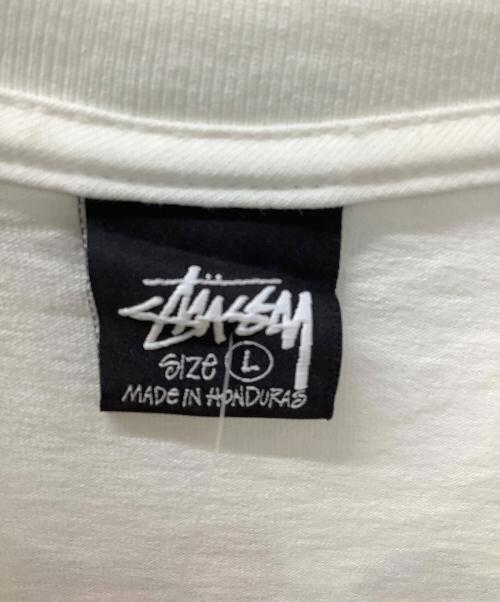 stussy（ステューシー）stussy (ステューシー) PLUSH TEE ホワイト サイズ:L 未使用品の古着・服飾アイテム