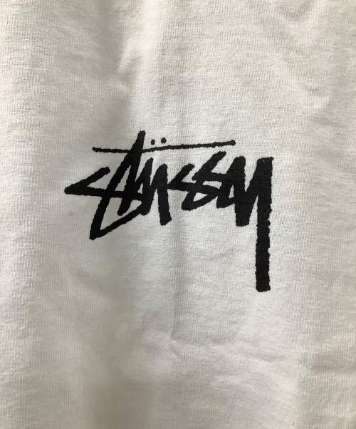 stussy（ステューシー）stussy (ステューシー) PLUSH TEE ホワイト サイズ:L 未使用品の古着・服飾アイテム