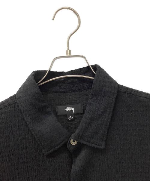 stussy（ステューシー）stussy (ステューシー) 半袖シャツ ブラック サイズ:Lの古着・服飾アイテム