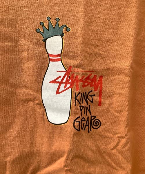 stussy（ステューシー）stussy (ステューシー) キングピン オレンジ サイズ:Lの古着・服飾アイテム