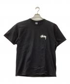 stussyステューシー）の古着「Tシャツ」｜ブラック