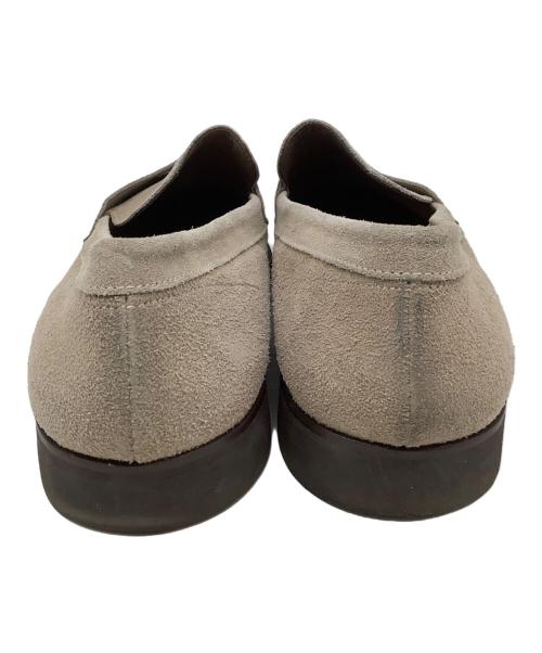 BEAMS（ビームス）BEAMS (ビームス) PARABOOT (パラブーツ) スエードローファー ベージュ サイズ:7 1/2の古着・服飾アイテム