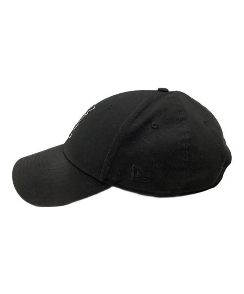 New Era（ニューエラ）New Era (ニューエラ) Saint Laurent Paris (サンローランパリ) モノグラムキャップ ブラック サイズ: 56-62cmの古着・服飾アイテム