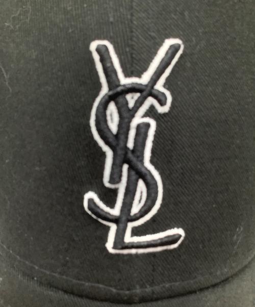 New Era（ニューエラ）New Era (ニューエラ) Saint Laurent Paris (サンローランパリ) モノグラムキャップ ブラック サイズ: 56-62cmの古着・服飾アイテム