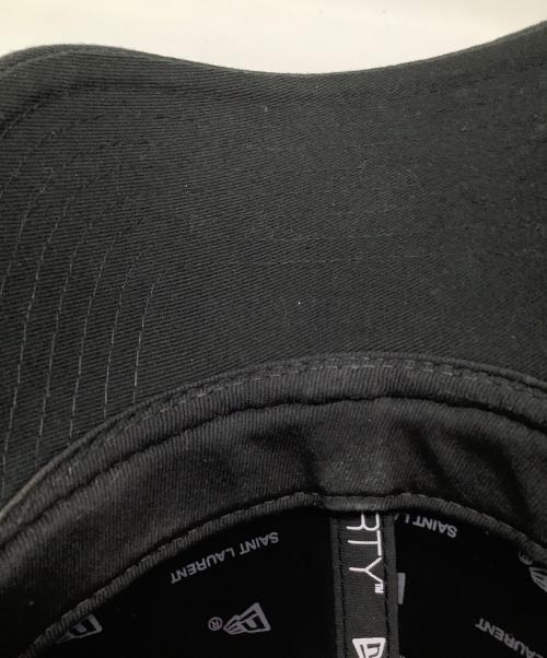 New Era（ニューエラ）New Era (ニューエラ) Saint Laurent Paris (サンローランパリ) モノグラムキャップ ブラック サイズ: 56-62cmの古着・服飾アイテム