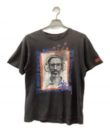 stussy（ステューシー）の古着「DJ STRETCH ARMSTRONG 半袖カットソー」｜ブラック