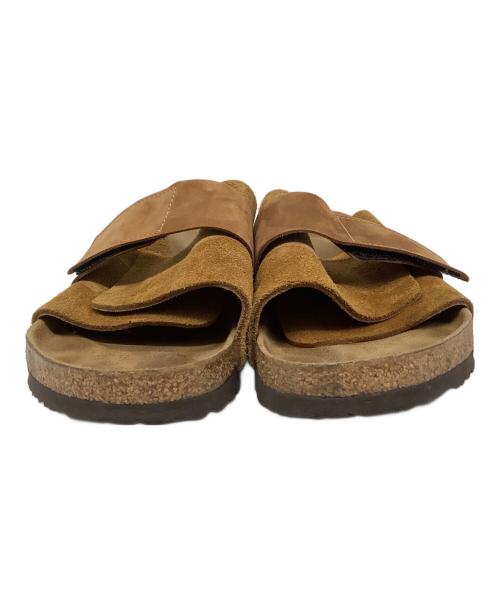BIRKENSTOCK（ビルケンシュトック）BIRKENSTOCK (ビルケンシュトック) Kyoto MINK ベージュ サイズ:40（26cm）の古着・服飾アイテム
