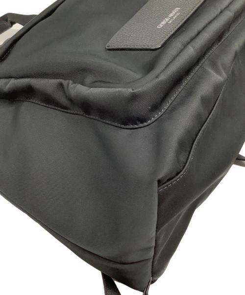 GIORGIO ARMANI（ジョルジョアルマーニ）GIORGIO ARMANI (ジョルジョアルマーニ) 2WAYバッグパック ブラックの古着・服飾アイテム