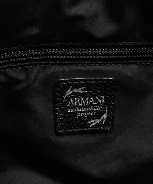 GIORGIO ARMANI（ジョルジョアルマーニ）GIORGIO ARMANI (ジョルジョアルマーニ) 2WAYバッグパック ブラックの古着・服飾アイテム