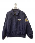 AVIREXアヴィレックス）の古着「ブルゾン」｜ネイビー
