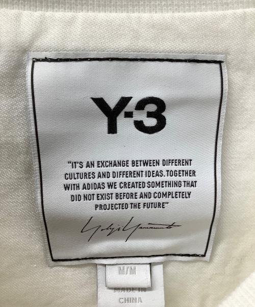 Y-3（ワイスリー）Y-3 (ワイスリー) クルーネックスウェット ホワイト サイズ:Mの古着・服飾アイテム