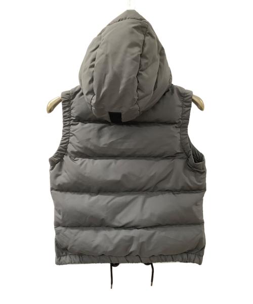 POLO RALPH LAUREN（ポロ・ラルフローレン）POLO RALPH LAUREN (ポロ・ラルフローレン) フーデッドダウンベスト グレー サイズ:XSの古着・服飾アイテム