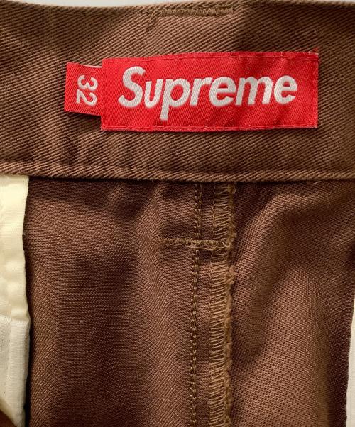 SUPREME（シュプリーム）SUPREME (シュプリーム) Work Pant ブラウン サイズ:32の古着・服飾アイテム