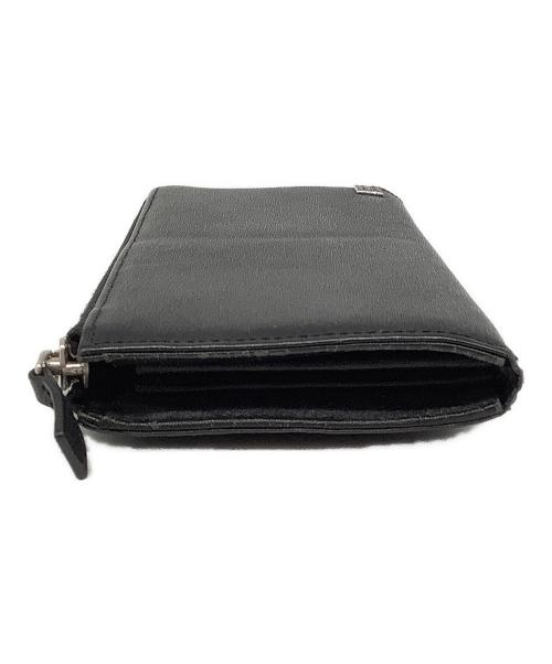 PORTER（ポーター）PORTER (ポーター) ラウンドファスナーロングウォレット ブラックの古着・服飾アイテム