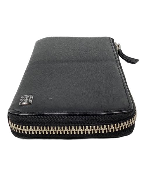 PORTER（ポーター）PORTER (ポーター) ラウンドファスナーロングウォレット ブラックの古着・服飾アイテム