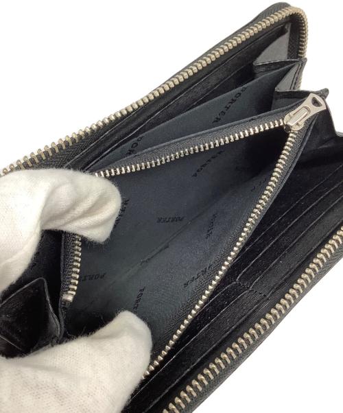 PORTER（ポーター）PORTER (ポーター) ラウンドファスナーロングウォレット ブラックの古着・服飾アイテム
