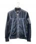 DIESEL（ディーゼル）の古着「デニムナイロンジャケット」｜ネイビー