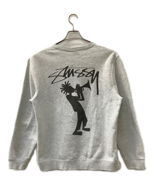 stussy（ステューシー）stussy (ステューシー) ALL THAT JAZZ グレー サイズ:Lの古着・服飾アイテム
