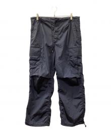 H（アッシュ）の古着「OLMETEX クランキー カーゴパンツ」｜ネイビー