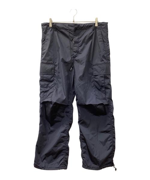 H（アッシュ）H (アッシュ) OLMETEX クランキー カーゴパンツ ネイビー サイズ:Mの古着・服飾アイテム