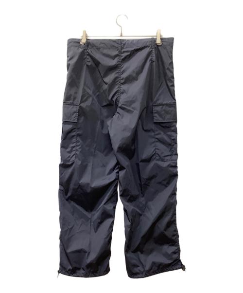 H（アッシュ）H (アッシュ) OLMETEX クランキー カーゴパンツ ネイビー サイズ:Mの古着・服飾アイテム