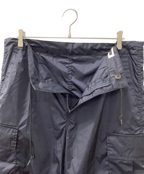 H（アッシュ）H (アッシュ) OLMETEX クランキー カーゴパンツ ネイビー サイズ:Mの古着・服飾アイテム