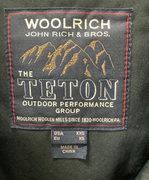 WOOLRICH（ウールリッチ）WOOLRICH (ウールリッチ) TETON ダウンジャケット ブラック サイズ:EU XSの古着・服飾アイテム