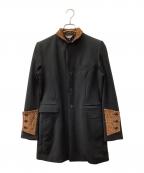 BLACK COMME des GARCONSブラックコムデギャルソン）の古着「テーラードジャケット」｜ブラック
