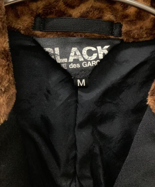 BLACK COMME des GARCONS（ブラックコムデギャルソン）BLACK COMME des GARCONS (ブラックコムデギャルソン) テーラードジャケット ブラック サイズ:Mの古着・服飾アイテム