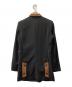 BLACK COMME des GARCONS (ブラックコムデギャルソン) テーラードジャケット ブラック サイズ:M：15000円