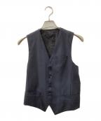 Wild Life Tailorワイルドライフテイラー）の古着「ジレ」｜ネイビー×ブラック