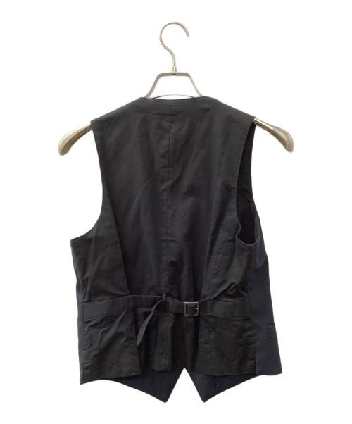 Wild Life Tailor（ワイルドライフテイラー）Wild Life Tailor (ワイルドライフテイラー) ジレ ネイビー×ブラック サイズ:Sの古着・服飾アイテム