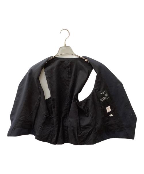 Wild Life Tailor（ワイルドライフテイラー）Wild Life Tailor (ワイルドライフテイラー) ジレ ネイビー×ブラック サイズ:Sの古着・服飾アイテム