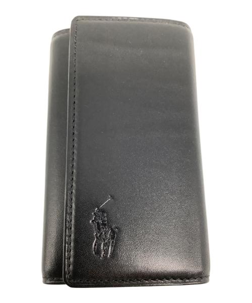 POLO RALPH LAUREN（ポロ・ラルフローレン）POLO RALPH LAUREN (ポロ・ラルフローレン) 5連キーケース ブラックの古着・服飾アイテム