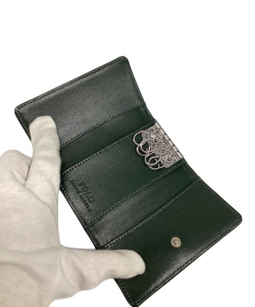 POLO RALPH LAUREN（ポロ・ラルフローレン）POLO RALPH LAUREN (ポロ・ラルフローレン) 5連キーケース グリーンの古着・服飾アイテム