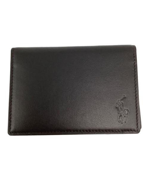 POLO RALPH LAUREN（ポロ・ラルフローレン）POLO RALPH LAUREN (ポロ・ラルフローレン) パスケース ダークブラウンの古着・服飾アイテム