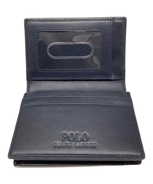POLO RALPH LAUREN（ポロ・ラルフローレン）POLO RALPH LAUREN (ポロ・ラルフローレン) パスケース ネイビーの古着・服飾アイテム