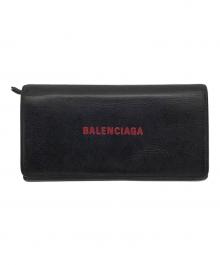 BALENCIAGA（バレンシアガ）の古着「長財布」｜ブラック
