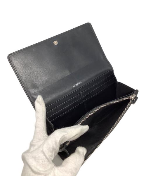 BALENCIAGA（バレンシアガ）BALENCIAGA (バレンシアガ) 長財布 ブラックの古着・服飾アイテム
