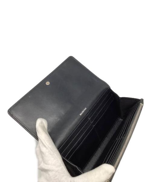 BALENCIAGA（バレンシアガ）BALENCIAGA (バレンシアガ) 長財布 ブラックの古着・服飾アイテム