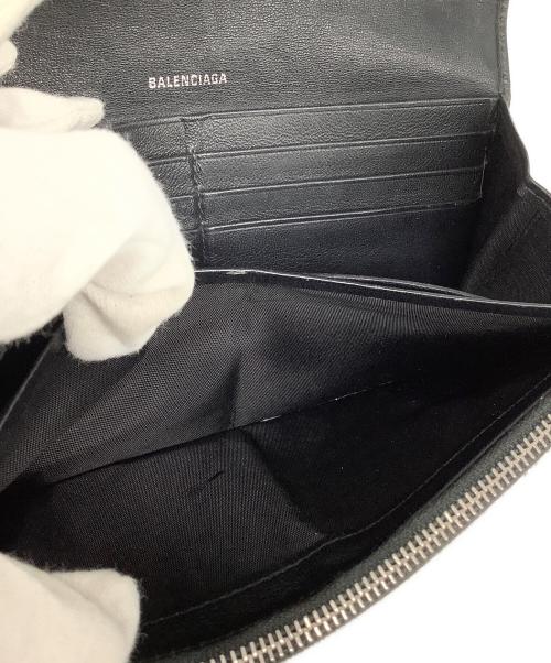 BALENCIAGA（バレンシアガ）BALENCIAGA (バレンシアガ) 長財布 ブラックの古着・服飾アイテム